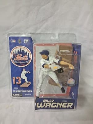 McFarlane Toys Billy Wagner Action Figure MLB Series 17 New York Mets Sealed New
