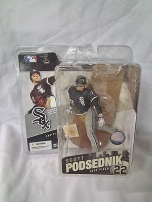 Scott Podsednik McFarlane 2006 Chicago White Sox MLB Series 16 (black jersey)