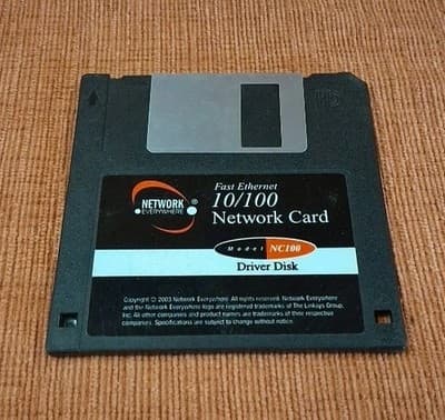 Network Everywhere Fast Ethernet 10/100 Network Card NC100 Driver Floppy Disk