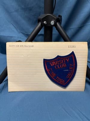 Exclusive Pre Production Design Logo Varsity Club Patch