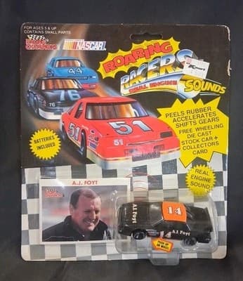 NASCAR RACING CHAMPIONS ROARING RACERS REAL ENGINE SOUND A. J. FOYT 1991