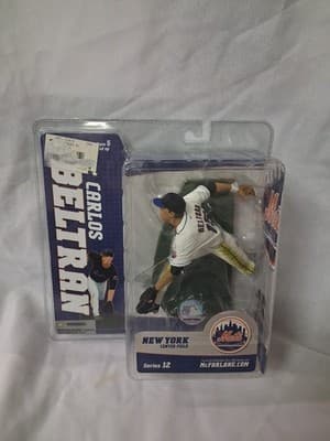 McFARLANE SPORTS PICKS MLB SERIES 12 NY METS CF CARLOS BELTRAN VARIANT