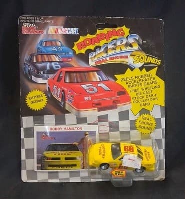 Racing Champions NASCAR Roaring Racers Bobby Hamilton Sealed In Package 1991