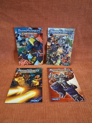 Transformers Energon - Mini Comic Book Volume 1-4 Set