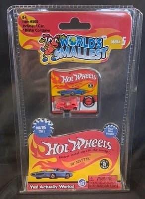 World's Smallest Hot Wheels Collectible Car