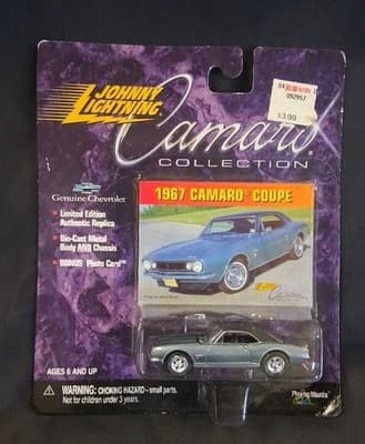 1967 CAMARO COUPE Johnny Lightning CAMARO COLLECTION SEALED Car
