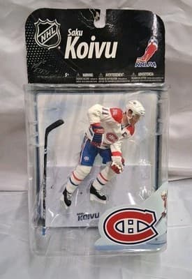 Saku Koivu NHL Montreal Canadiens Mcfarlane Toys Figurine 2009