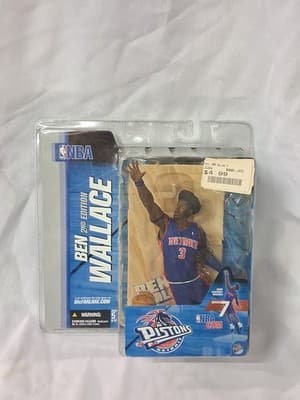 2004 McFarlane NBA - Ben Wallace Detroit Piston’s Figure - Series 7 Variant 2nd