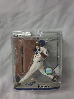 Mcfarlane ANDRUW JONES Action Figure LA Dodgers MLB Series 22 VHTF
