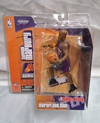 McFarlane Toys Stephon Marbury #3 Phoenix Suns NBA Series 5 Purple Jersey Figure