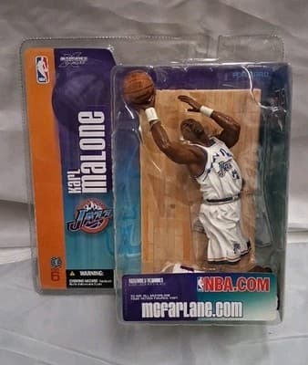 NEW KARL MALONE 2004 McFarlane NBA Basketball UTAH JAZZ VARIANT Series 6 Figure