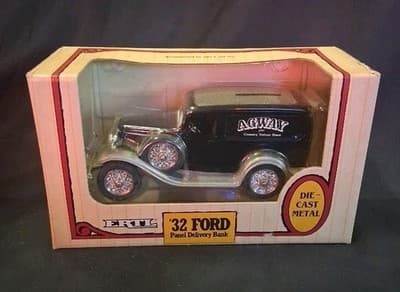 Vintage ERTL 1932 Ford Panel Delivery Bank Diecast-New In Box