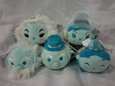 Authentic Disney Parks Haunted Mansion Tsum Tsum Mini Plush Set Of 5