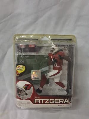 McFarlane Sports Action Figure Larry Fitzgerald Red Jersey New Sealed