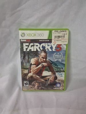 Far Cry 3 (Xbox 360,2012) PRE-OWNED Complete