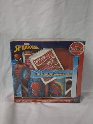 NW Frankford Candy Company Marvel Spider-Man Nestle Cocoa Mug Gift Set Chocolate