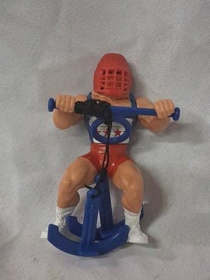 vtg 1991 Mattel Goldwyn American Gladiators GLADIATOR TURBO 3.5" Action Figure