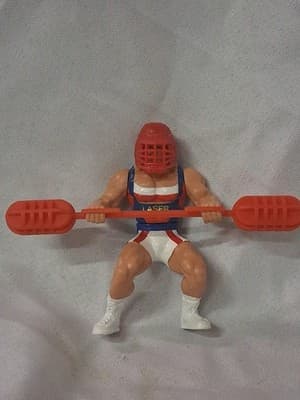Vtg 1991 American Gladiator Figure Complete With Helmet And Pugil Stick