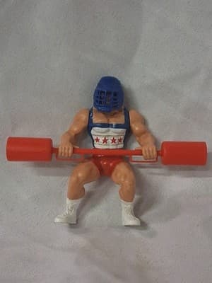 vtg 1991 Mattel Goldwyn American Gladiators GLADIATOR TURBO 3.5" Action Figure
