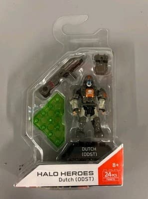 MegaBloks Construx Halo Heroes Series 7 ODST Dutch Figure Set FMM76 Mattel 2018