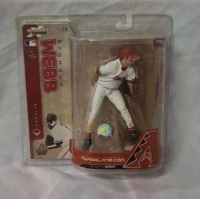 Brandon Webb AZ Diamondbacks McFarlane Toys Series 18 Baseball Action Figure