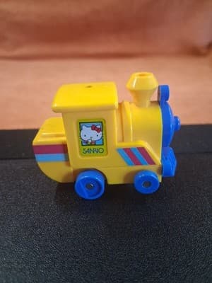 Hello Kitty Train Wind-Up Toy Sanrio Retro Vintage As Is