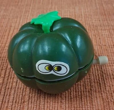 Vtg Plant Funny Wind-Up Plastic Toy Made In Japan 1980s Works