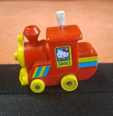 Hello Kitty Train Wind-Up Toy Sanrio Retro Vintage As Is
