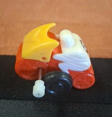 Vtg Bmw Bike Racer Wind-Up Plastic Toy Made In Japan 1980s Works