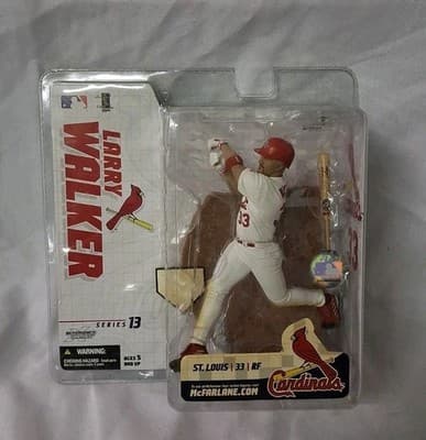 St. Louis Cardinals Larry Walker McFarlane White Jersey