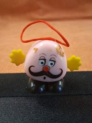 Fun World Vintage Wind-Up Plastic Toy Made In Hong Kong 1980s