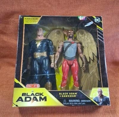 Target Exclusive DC Comics 1st Edition Black Adam & Hawkman 12 " Action Figures