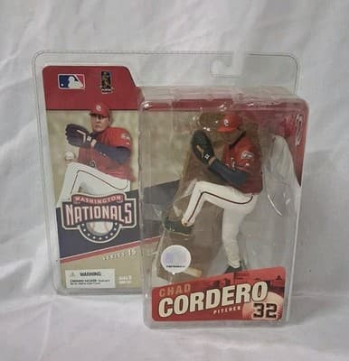 Chad Cordero Washington Nationals #32 Red Jersey McFarlane MLB Series 15