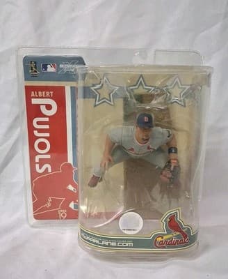 St. Louis Cardinals-Albert Pujols McFarlane Figure Series 19 Gray Jersey Variant