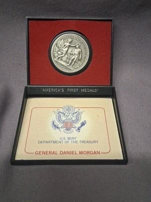 General Daniel Morgan 'America's First Medals' U.S. Mint Collectible with Case