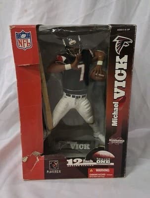 Michael Vick Atlanta Falcons 12 Inch Series 1 McFarlane Figure NFL 2003