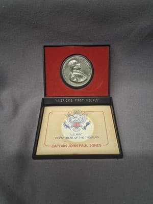 VTG Major Henry Lee Token Medal US Mint in Box With COA