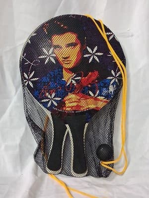 Elvis Presley Novelty Toys Racket Racquet Paddle Paddleball