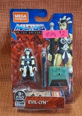 MEGA CONSTRUX Masters Of The Universe Pro-Builders EVIL-LYN 2” Action figure New
