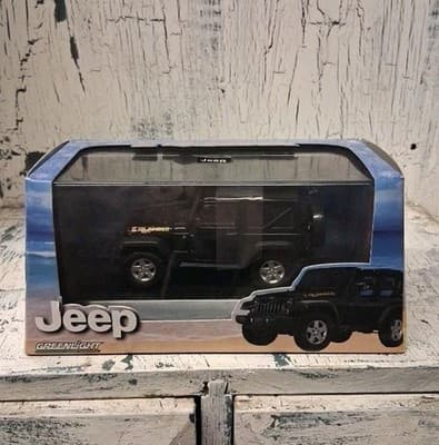 Greenlight 86048 1/43 Scale 2010 Jeep Wrangler Island Edition Diecast Truck