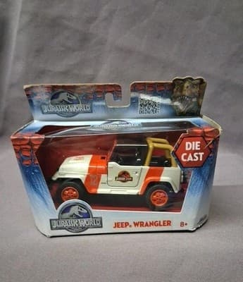 JADA Toys Die Cast Hollywood Rides Jurassic World Jeep Wrangler #12 2015 (BNIB)