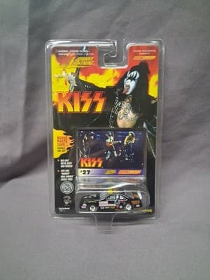 KISS Johnny Lightning Die Cast Car Gene Simmons Bonus Card #27 1997