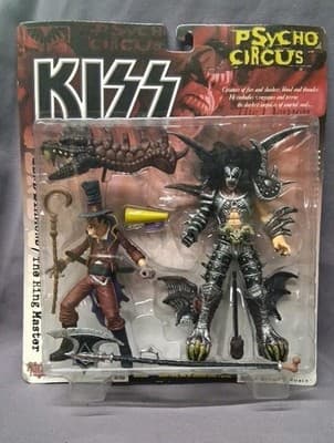 KISS McFarlane Toys Psycho Circus Gene Simmons The Ring Master Action Figures