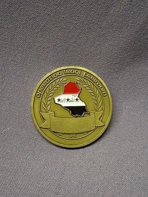 US Army USMC USAF USN Iraqi Freedom Who's Your BAGHDADDY? Challenge Coin PT9