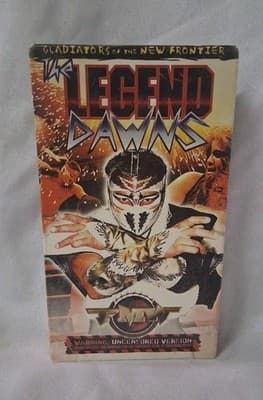 FMW The Legend Dawns VHS 2000 Uncensored HAYABUSA Wrestling SEALED UNOPENED ECW