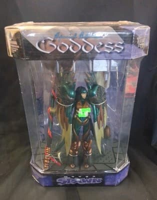 VINTAGE SPAWN MANGA SPAWN GODDESS Fishtank Display Case, NEW factory sealed 1998