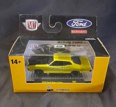 M2 Machines Ford Cobra R67 1970 Ford Torino Cobra 1:64 2023 MISB