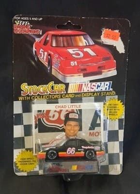 1991 Nascar Racing Champions Chad Little #66 Tropartic Die Cast StockCar 1:64