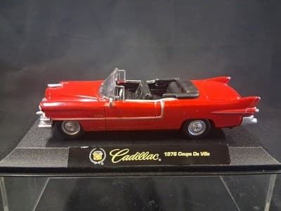 1976 CADILLAC Coupe De Ville CONVERTIBLE 5 INCH NEW MINT CONDITION IN HARD CASE.