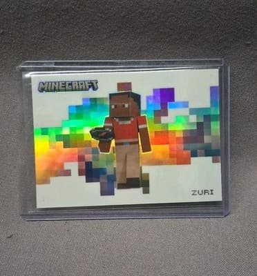2024 Panini Minecraft #9 Zuri Colorblast SSP CASE HIT!!!!